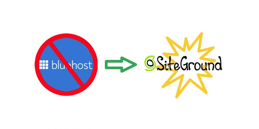 bluehost to siteground